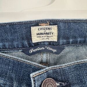 Citizens of Humanity Emerson Slim Boyfriend cropped jeans size 27